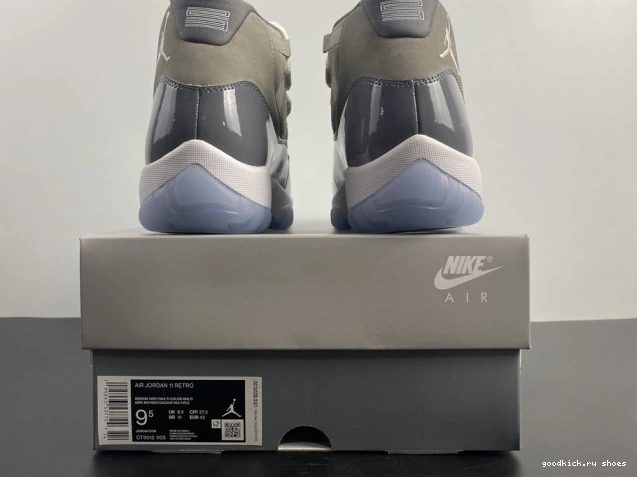 Rep 005 Jordan Retro Grey' 'Cool Air CT8012 11 0716